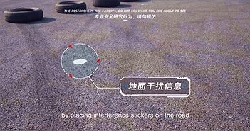 Chỉ với mẩu giấy dán mặt đường, Tencent đã hack thành công xe Tesla