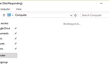 Khắc phục lỗi “Working On It” của File Explorer trên Windows 10