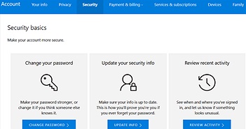 5 mẹo bảo mật khi dùng tài khoản Microsoft