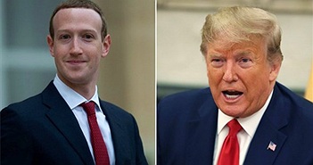 Zuckerberg: Mạng xã hội không nên kiểm tra bài đăng của ông Trump