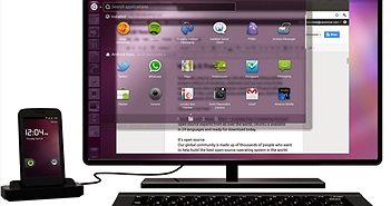 Canonical: Trong năm nay sẽ có điện thoại Ubuntu với khả năng "biến hình" thành PC