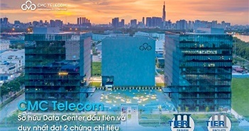 CMC Telecom sở hữu Data Center đầu tiên đạt 2 chứng chỉ Uptime Tier III CMC Telecom sở hữu Data Center đầu tiên đạt 2 chứng chỉ Uptime Tier III