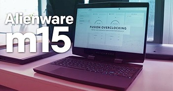 Alienware ra mắt m15: laptop chơi game mỏng 21mm, giá từ 1.299 USD