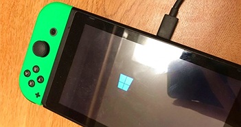Đã có thể cài đặt Windows 10 trên Nintendo Switch