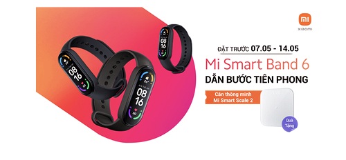 Mi Smart Band 6 giúp theo dõi và nâng cao sức khỏe chính thức đến tay người tiêu dùng Việt Nam