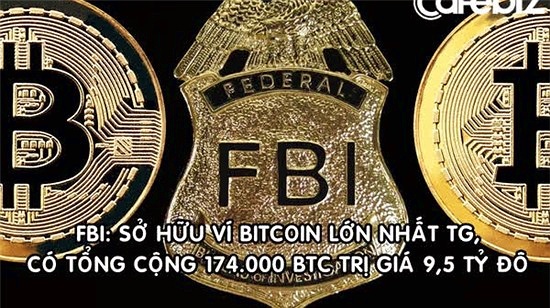 Bắt tội phạm ma túy, FBI 'vớ bẫm' khi tịch thu luôn ví chứa 174.000 Bitcoin trị giá 9,5 tỷ USD