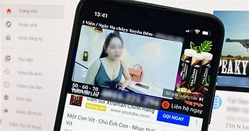 Quảng cáo thuốc kích dục xuất hiện ở video ca nhạc thiếu nhi trên YouTube