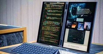 Asus giới thiệu laptop 2 màn hình tích hợp công nghệ AI