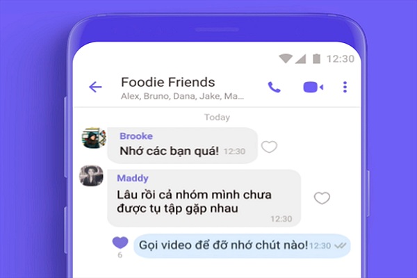 Viber hé lộ tính năng mới: Gọi video nhóm cùng lúc 20 người