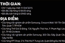 Samsung VN tổ chức Hot Sale Day: Bán Galaxy S6 với nhiều quà tặng