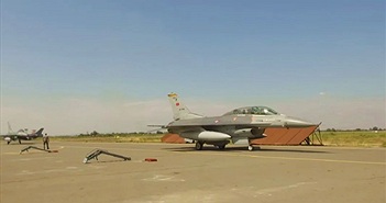 Ảnh vệ tinh tố cáo Thổ Nhĩ Kỳ đưa tiêm kích F-16 đến Azerbaijan