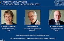 Nobel Hóa học 2022 được trao cho ba nhà khoa học gắn kết các phân tử lại với nhau’