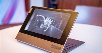 Lenovo ThinkBook Plus: laptop 2 màn hình e-ink, pin 10 tiếng, giá từ 1.200 USD