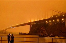 Cháy rừng khiến bầu trời San Francisco biến thành màu cam như sao Hỏa