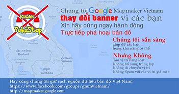 Google Maps tại Việt Nam bị người chơi Pokémon GO phá hoại nghiêm trọng