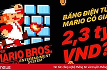 Cái băng điện tử Mario này có gì đặc biệt mà được mua với giá 2,3 tỷ VNĐ?