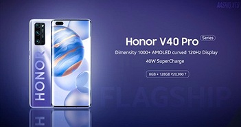 Honor V40 dùng 4 con chip từ 4 nhà sản xuất khác nhau