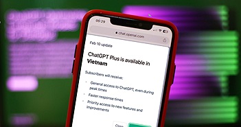 ChatGPT Plus có mặt tại Việt Nam