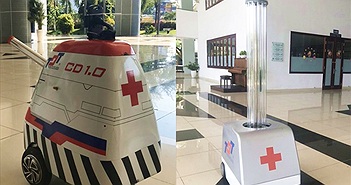 “Đội quân” robot Made in Vietnam tham gia chống dịch COVID-19