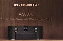 Marantz AV8805A - Pre Processor 8K 13.2 kênh balance, dành cho rạp hát tại gia cỡ lớn