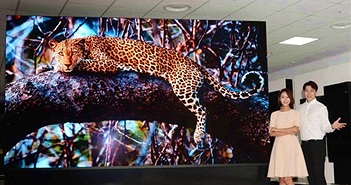 LG ra mắt TV màn hình microLED, kích thước khổng lồ 163 inch