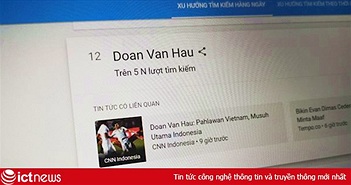Người Indonesia 'truy tìm' Đoàn Văn Hậu sau trận thua U22 Việt Nam
