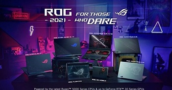 ASUS Republic of Gamers giới thiệu ROG Flow X13 và dải laptop gaming hoàn toàn mới tại sự kiện CES 2021
