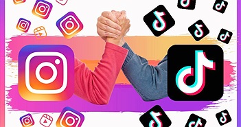 Instagram chật vật đấu TikTok