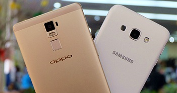 Đọ camera giấu mặt: Galaxy A8 đấu Oppo R7 Plus Đọ camera giấu mặt: Galaxy A8 đấu Oppo R7 Plus