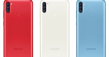 Samsung lặng lẽ giới thiệu Galaxy A11 với màn hình đục lỗ
