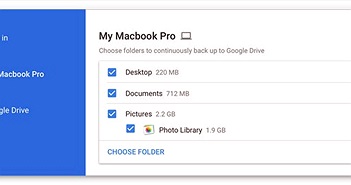 Google giới thiệu ứng dụng sao lưu toàn bộ máy tính lên Google Drive