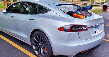 YouTuber độ xe Tesla thành công mỹ mãn, đi được hơn 2.000km không cần sạc