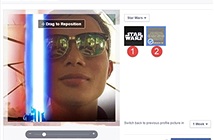 Cách làm ảnh đại diện Facebook với kiếm ánh sáng trong Star Wars