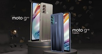 Motorola hé lộ các tính năng chính của Moto G60 và Moto G40 Fusion