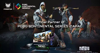 Acer trang bị Predator Triton 500 mới cho các game thủ tại PUBG Continental Series 2 APAC