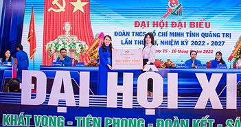 FPT tặng 500 máy tính cho tỉnh đoàn Quảng Trị