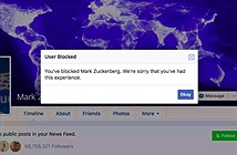 Sau bao nhiêu năm, giờ bạn mới có thể chặn tài khoản Facebook của Mark Zuckerberg