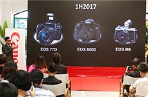 Canon giới thiệu loạt máy ảnh 2017 mới