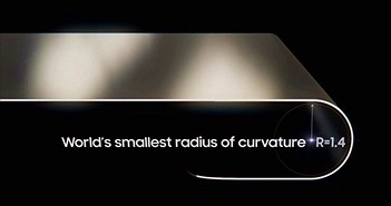 Samsung ra mắt màn hình gập OLED với độ cong nhỏ nhất thế giới