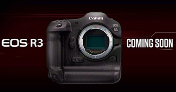 Canon máy ảnh không gương lật full-frame EOS R3 sẽ đáp ứng nhu cầu người dùng chuyên nghiệp