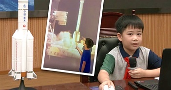 Nam sinh 9 tuổi được mời làm giáo viên thiên văn học sau lần gây 'bão' mạng