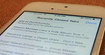 Cách mở lại tab trình duyệt đã đóng trên iPhone hoặc iPad Cách mở lại tab trình duyệt đã đóng trên iPhone hoặc iPad