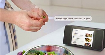LG XBOOM AI ThinQ WK9: màn hình thông minh có Google Assistant, giá 300 USD