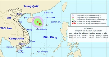 Áp thấp nhiệt đới mới mạnh dần hơn trên biển Đông Áp thấp nhiệt đới mới mạnh dần hơn trên biển Đông