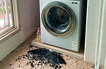 Máy giặt thông minh Samsung phát nổ tại Hàn Quốc