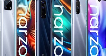 Realme Narzo 20 series ra mắt: Màn hình 90Hz, sạc nhanh 65W, giá từ 115 USD Realme Narzo 20 series ra mắt: Màn hình 90Hz, sạc nhanh 65W, giá từ 115 USD