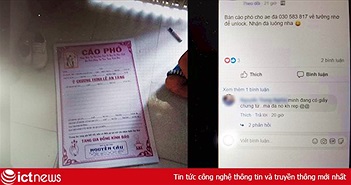 Đánh sập Facebook cá nhân bằng giấy chứng tử tại Việt Nam
