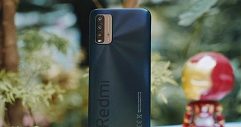 Trên tay Redmi 9T giá 4 triệu đồng thiết kế đẹp pin 6.000mAh, camera 48MP