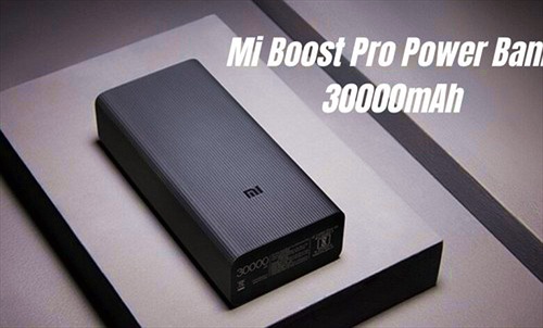Sạc dự phòng Xiaomi Mi Boost Pro 30000mAh ra mắt: công suất 24W, giá 31 USD
