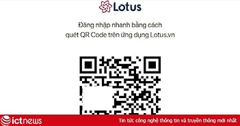 Hướng dẫn đăng nhập mạng xã hội Lotus trên bản web